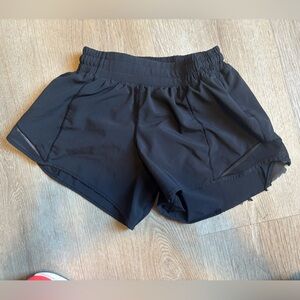 lululemon athletica Black Women's Running Shorts